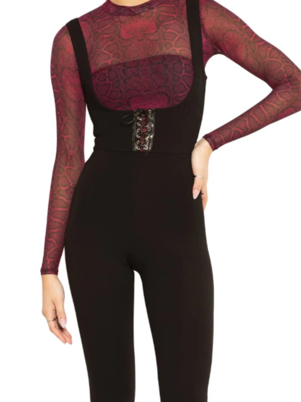 Blackmilk - Push It Underbust Catsuit - Limited
